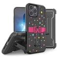 thumbnail image 1 of Armor Kombo Holster Rugged Cover Designed For Apple iphone 13 Pro 6.1"Case Black/Black, 1 of 9