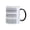 B, variant on White Porcelain Drinking Cup Hidden Design Elegant Ceramic Material Durable Stylish Timeless for Living Room Tea Table Home Daily Hydration