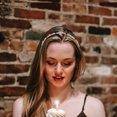 thumbnail image 2 of Miangastore Rhinestone Headbands Crystal Flower Faux Pearl 6Pcs 12x9In, 2 of 8
