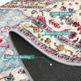 thumbnail image 4 of Wonnitar 2'x6' Boho Tribal Runner Rug,Vintage Kitchen Runner Rug, Soft Non Slip Washable Laundry Room Mat Indoor Throw Hallway Floor Carpet Runner for Bathroom Entryway Bedroom, 4 of 7