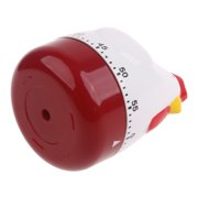 Cute Hen Shape Kitchen Cooking Timer Mechanical Countdown Clock Alarm Reminder f