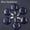 Blue Sandstone (Flower), variant on 1PC Crystal Star Fan Flower Triangle Shape Pendant Beads Jewelry Making Necklace-Clear Quartz (Water Drop)-1PC (Random Pick)