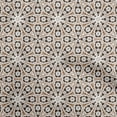 thumbnail image 1 of oneOone Rayon Brown Fabric Block Sewing Craft Projects Fabric Prints By Yard 56 Inch Wide-MN, 1 of 5