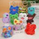 thumbnail image 2 of Llavero de peluche Fuggler: un adorable monstruo feo, colgante de mochila kawaii, regalo coleccionable para niños y adultos., 2 of 5