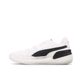 thumbnail image 3 of Zapatillas de baloncesto PUMA Clyde Hardwood Team TPU para hombre, de caña baja y prácticas, en blanco y negro, 3 of 5