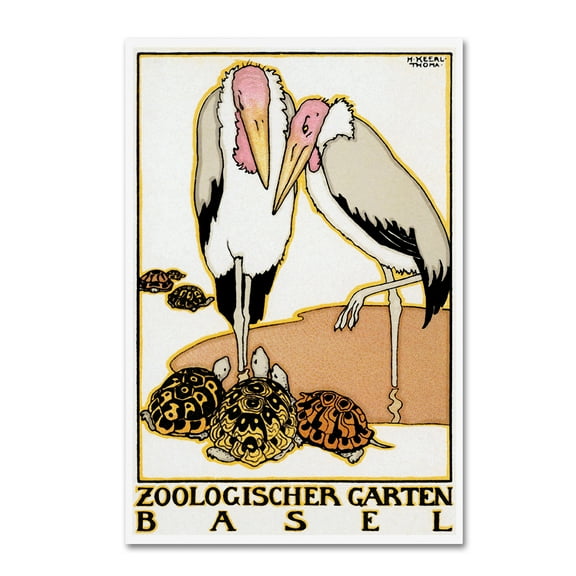 Trademark Fine Art 'Basel Switzerland' Canvas Art by Vintage Lavoie