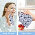 thumbnail image 7 of Coolnut Floral Ceramic Washcloths Towels, Highly Absorbent and Soft Cotton Face Cloths, 2 Pack Quick Dry Wash Cloths - 12 X 12 Inches Washcloth Gift, 7 of 7