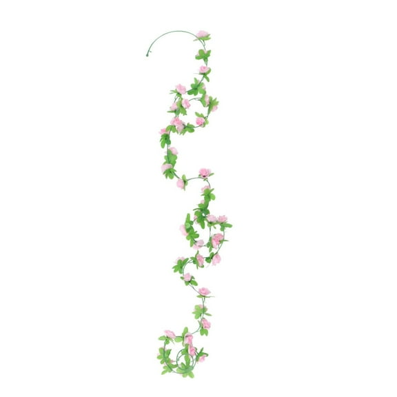 WUYVCG Artificial Flowers Promotion Flower Garland Rose Vine Artificial Flowers Hanging Rose Hanging Baskets Wedding Arch Garden Background Decor Flower Garland Artificial Rose Vine New Arrivals
