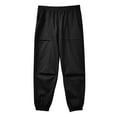 thumbnail image 4 of Sngxgn High Waist Cargo Pants Women Baggy Cargo Pants for Women Jogger Straight Wide Leg Pants Y2K Pants(Black,XXL), 4 of 5