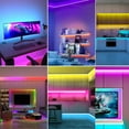 thumbnail image 7 of Gostoto TV RGB LED Backlight with Music Sync, Bluetooth APP Control TV LED Strip Lights USB Powered for Bedroom, 7 of 7