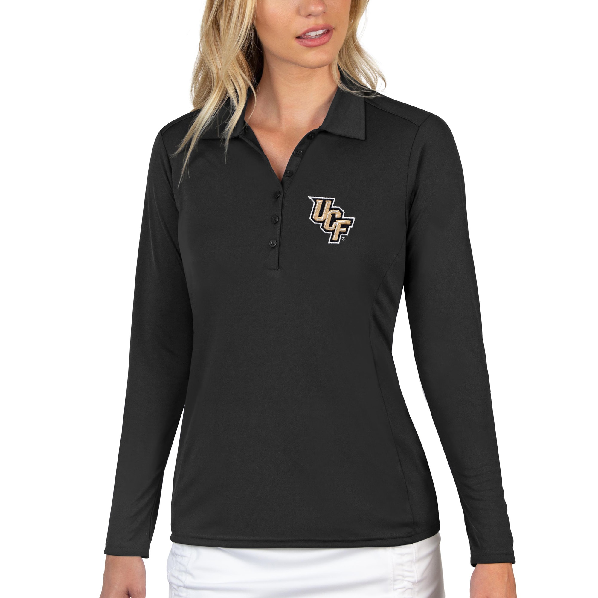 UCF Knights Tribute Long Sleeve Polo 