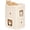 White, variant on Cat House, Cat Beds for Indoor Cats, 3-Story Cat Condo Cube with Scratch Pad and Fluffy Ball Hanging, Multi-Level Cozy Hideout Center Ideal for Small/Medium Cats