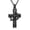Black, variant on Cross Urn Necklace for Ashes for Women Men Tree of Life Cross Cremation Jewelry Keepsake Pendant for Ashes of Loved One