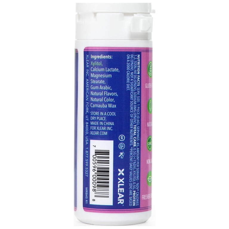 Spry Sugar-Free Xylitol Mints for Oral Health with Berry Blast