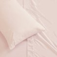 thumbnail image 3 of Great Bay Home Solid Microfiber Wrinkle-Resistant Sheet Set  (Queen, Pink), 3 of 3