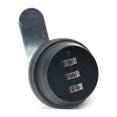 thumbnail image 3 of Miangastore Security Cylinder Combination Cam Lock 3-Dial Code Camlock for Arcade Cupboard Drawer Mailbox (Black), 3 of 8