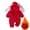 Red, variant on SKIYLEVZ Baby and Toddler Unisex Jumpsuit Babies' Clothes Cotton Thermal Fleece Lined Cute Baby Outfit Clothes Winter Hooded Romper Snowsuit Infant Newborn Toddler
