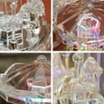 thumbnail image 5 of Horse Carousel Music Box - LED Rotating Decorative Light-Up Wind-Up Music Box with Elegant Design, Gift for Birthday Holiday Christmas Wedding, 5 of 12