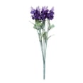 thumbnail image 2 of Dark Purple Artificial Lavender Bouquet - 10 Heads Fake Flowers for Home, Wedding, and Party Decor, 2 of 4