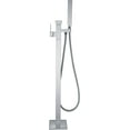 thumbnail image 2 of Anzzi Fs-Az0059 Union Floor Mounted Claw Foot Tub Filler - Black, 2 of 7