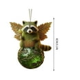 thumbnail image 3 of Adornos para el árbol de Navidad | Bolas decorativas con motivos de animales | Decoración navideña en 2D para el árbol | Decoraciones festivas para el hogar, 3 of 7