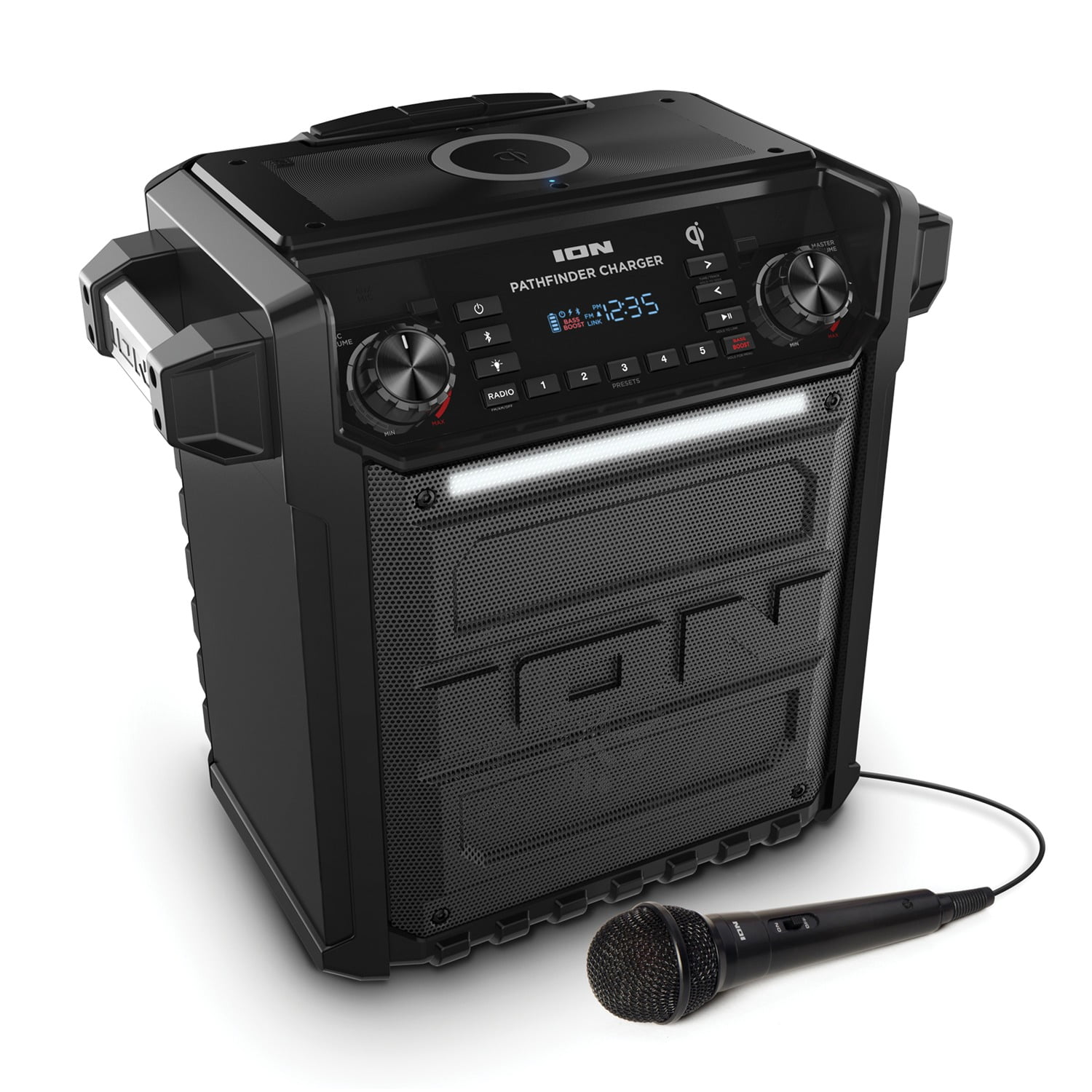 ION IPA105Q Pathfinder Charger AllWeather Rechargeable Bluetooth