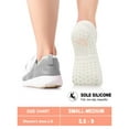 thumbnail image 7 of YOMYM 6 Pairs Pilates Socks for Women Non Slip Grip Socks Yoga Socks Ankle Grippy Socks Woman, 7 of 7