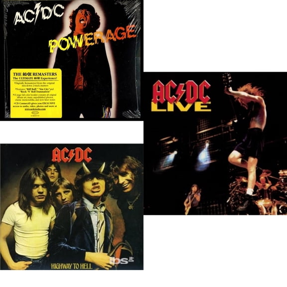 Powerage & Highway To Hell & Live [CD Bundle]
