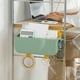 thumbnail image 2 of Organizador de mesita de noche colgante, caja de almacenamiento para dormitorio, barandilla de cama Verde, 2 of 9