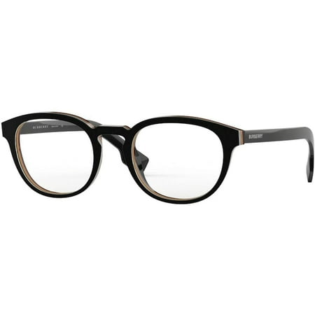 Burberry Eyeglasses BE2293 3798 49mm Check Multilayer / Demo Lens