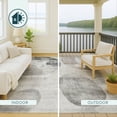 thumbnail image 4 of Addison Rugs Chantille Indoor/Outdoor Transitional Geometric Taupe Machine Washable Runner Rug, 2'3" x 7'6", 4 of 8