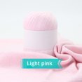 thumbnail image 3 of Knitting Yarn Blended Knitting Rope Thick knitting yarn Macrame cord Macrame Cord for Crochet Handcraft DIY Making String, Light pink, 3 of 6