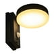 thumbnail image 1 of Estevez Luminaria Solar LED Luna Solar 8W Recargable con Sensor PIR, Protección IP54, Uso en Exterior, 1 of 9