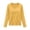 Yellow, variant on Tqcoqu Women's V Neck Long Sleeve T-Shirt,Slim Fitted Stretch Basic Layering Top Casual Daily Base Tee