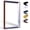 Walnut, variant on Kuxerla 11x14 Canvas Floater Frames for Canvas Paintings, Fits up to 0.59"-0.87" Deep Canvas,Gallery Wall Frame, Vertical or Horizontal Wall Hanging，Gray