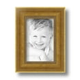 thumbnail image 2 of ArtToFrames 4" x 6" Antique Gold Picture Frame, 4x6 inch Gold Wood Poster Frame (WOM-2035), 2 of 8