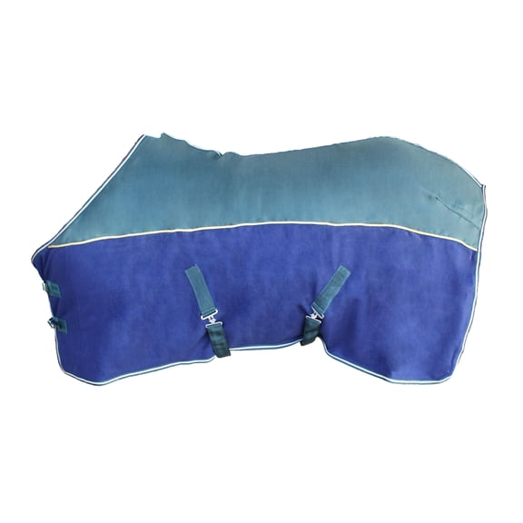 62" Horse Sheet Polar FLEECE COOLER Blanket Green 4305