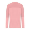 thumbnail image 4 of Stichou Sweaters for Women Cute Lantern Sleeve Pullover Sweater Knit Tops Fall Fashion Clothes Teacher Outfits Pink M, 4 of 5
