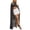 Polka Dot, variant on Women's Long Sleeveless Chiffon Cape, Sheer Mesh Poncho Top with Flowy Bat Sleeves, Elegant Longline Shawl Cover Up for Evening Dress, Wedding Guest, and Beach - Navy