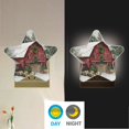 thumbnail image 4 of Star Night Light Auto On/Off Plug-in Wall Light with Light Sensor Warm White LED for Home Party Old Red Barn, 4 of 6