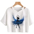 thumbnail image 5 of Ballet Dancer tshirt women summer t shirt girl graphic y2k funny clothes, 5 of 7