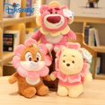 thumbnail image 2 of Disney-muñeco de peluche suave y cómodo para niños, muñeco de peluche con diseño de oso Puff, fresa, Winnie The Pooh, regalo de Navidad, 2 of 4