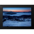 thumbnail image 2 of Malvin, Larry 14x11 Black Modern Framed Museum Art Print Titled - Bihoro Pass I, 2 of 5