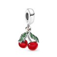 thumbnail image 1 of 925 plata esterlina para siempre familia motocicleta cereza Margarita colgante encanto ajuste Original Pandora pulsera mujer DIY joyería Tan Jianjun unisex, 1 of 2