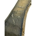 thumbnail image 3 of GFTD LA Los Angeles Men's Stacked Flared Jeans Distressed Rip Vintage Wash Denim (36, Vintage), 3 of 4