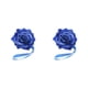 thumbnail image 2 of Yuarrent ABS cortina Tieback lindo elegante forma de flor reemplazo decorativo hogar dormitorio sala de estar hebilla sujetador azul Azul 2Conjunto, 2 of 6