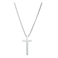 thumbnail image 1 of Collar Cadena De Hombre Con Dije Cruz Acero Inoxidable Xtellar plateado, 1 of 4