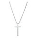 thumbnail image 1 of Collar Cadena De Hombre Con Dije Cruz Acero Inoxidable Xtellar plateado, 1 of 4