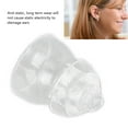 thumbnail image 4 of 10 Pcs Dual Layer Anti Static Ear Dome Silicone Sound  Tips, Designed for Comfort, Promotes Healthy Hearing, 4 of 8