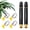 A+A, variant on Heavy Duty Adjustable Twist Hose Nozzle Jet Sweeper Nozzle, Adjustable Metal Nozzles Garden Hose Sprinkler, Powerful High-Pressure Water Gun for Car Cleaning